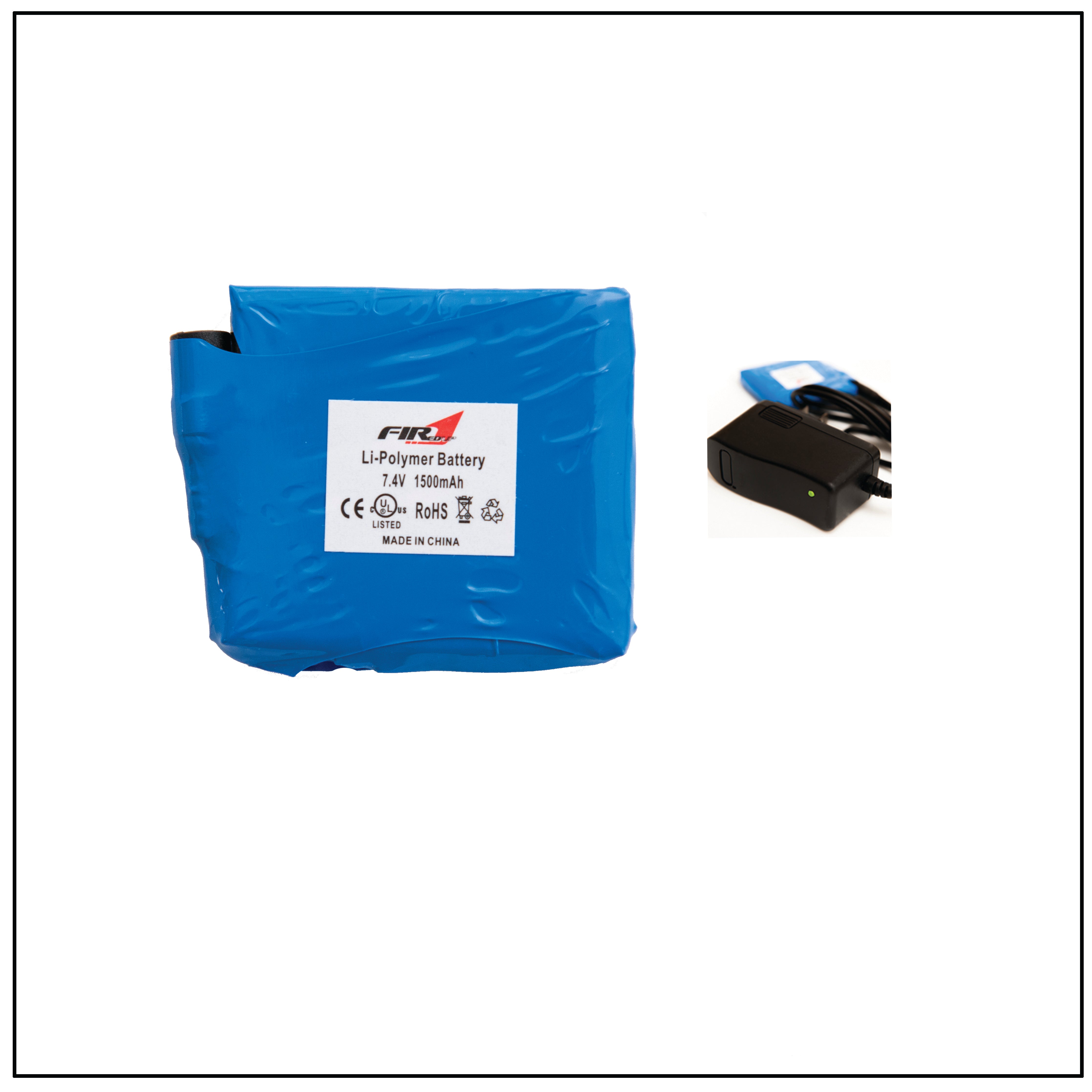 7.4 V Lithium Polymer Batteries (Gloves)