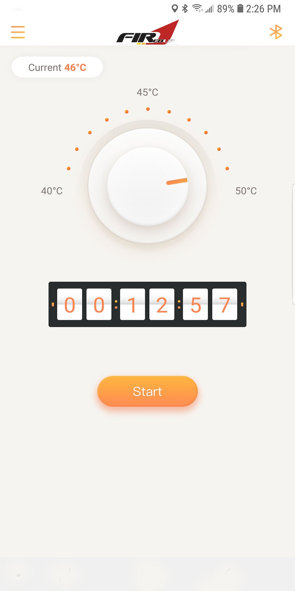 Fired Up Temperature Control for Apple IOS Devices (Available Now Only on the Apple App Store)