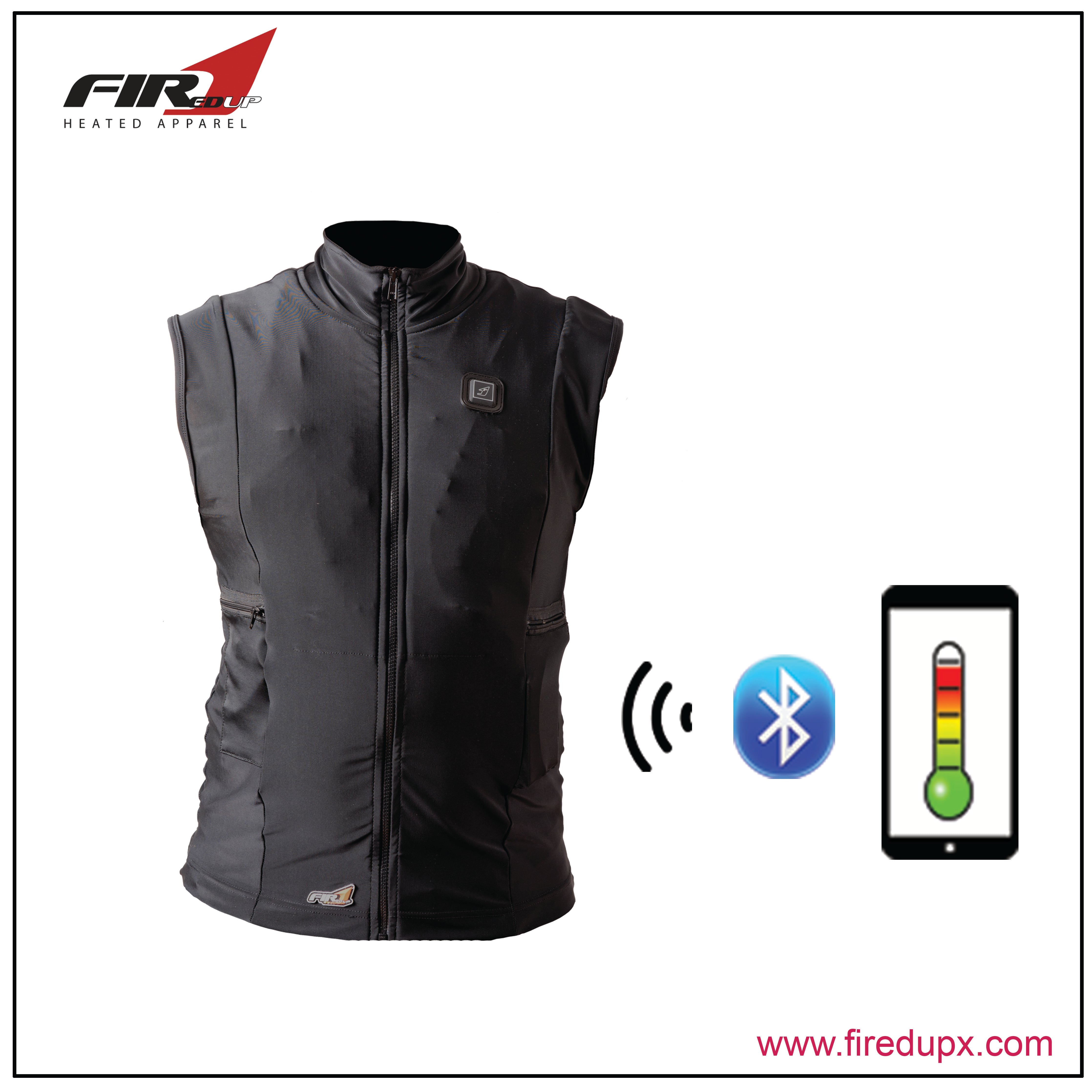 Unisex Infrared Vest Liner with Temperature Control Application