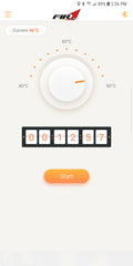 Fired Up Temperature Control for Apple IOS Devices (Available Now Only on the Apple App Store)